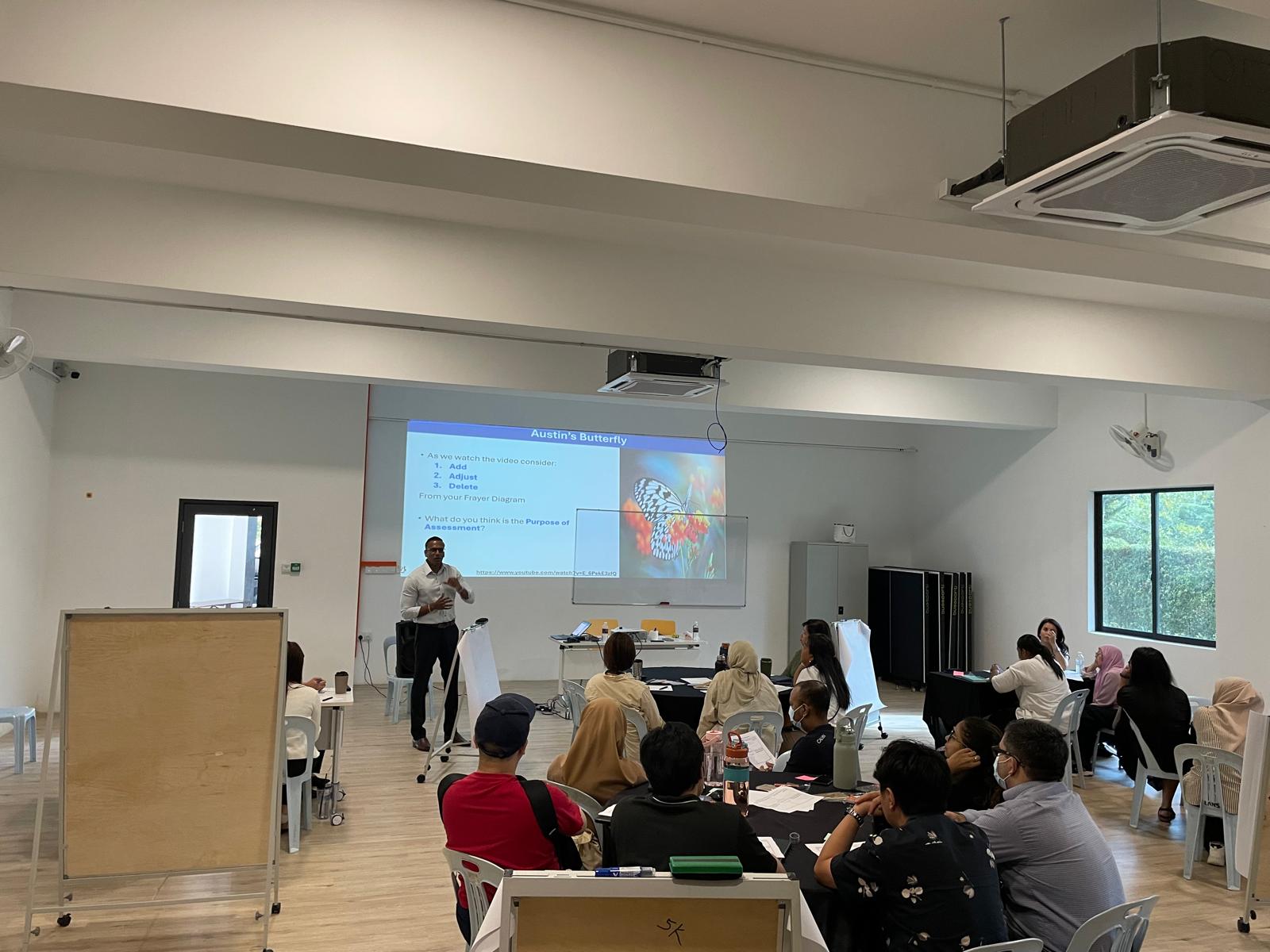 Educators exploring assessment practice