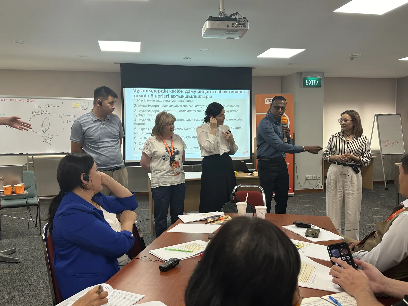 Participatory educator learning session